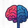 Expertise Icon with a brain and certificate