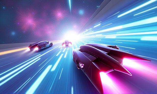 Action-packed race from Galaxy Racers Mobile Game