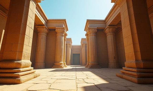 Immersive historical scene from VR Odyssey Experience